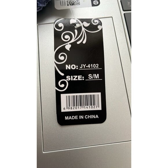 GM Fashions Maxi Dress S/M– Floral Tiered Sleeveless Boho New with Tags - Picture 5 of 5